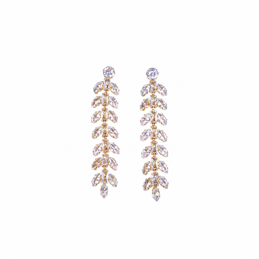 Earrings|Celestial Cascade Tassel Earrings | Statement Earrings | Evening Jewelry